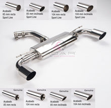 Cargar imagen en el visor de la galería, VOLKSWAGEN GOLF VII GTI Silencioso trasero deportivo